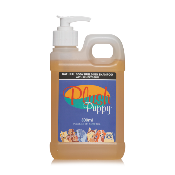 Plush Puppy Natural Body Building Shampoo 500ml