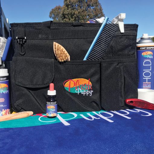 Plush Puppy Grooming Bag